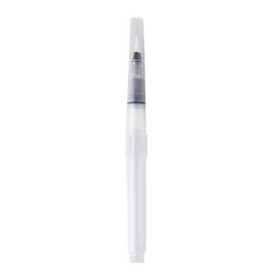 Stylo plume à pointe plate pour <span class=keywords><strong>aquarelle</strong></span> solide, crayon de couleur soluble dans l'eau, <span class=keywords><strong>pinceau</strong></span> à réservoir d'eau, stylo de peinture en nylon plastique – Vente en gros - Product Image 5