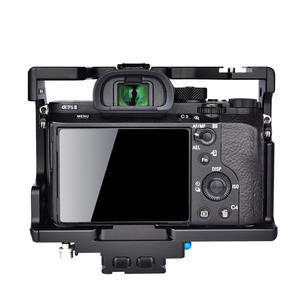 Venta caliente ligero DSLR cámara video Rig <span class=keywords><strong>Cage</strong></span> para <span class=keywords><strong>Sony</strong></span> <span class=keywords><strong>A7</strong></span> Siii III <span class=keywords><strong>IV</strong></span> Series DSLR Camera <span class=keywords><strong>Cage</strong></span> - Product Image 2