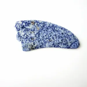 El sanatları HY yeni malzeme fabrika doğrudan satış vücut mavi nokta Jasper gua sha kazıma ev kullanımı için hediyelik eşya hediye