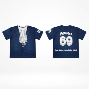 Desain Jersey Softball Custom Murah, Cetak Sublimasi, Seragam Klasik - Product Image 4