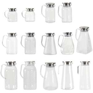 Pichet à eau froide de 1000 ml de haute qualité, écologique, en plastique, anti-explosion, résistant aux chutes, avec poignée et couvercle, facile à nettoyer - Product Image 5