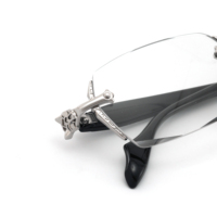 Lunettes de soleil photochromiques de mode pour adultes, monture carrée PC, presbytie, rétro, unisexe, haute qualité, protection UV400