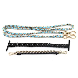 Kinds Of Style Black Accessories Metal Bag Chain Strap Adjustable Luxury Chain Bag