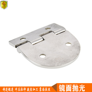 Charnières de porte pliantes en acier inoxydable robustes à 180 degrés, collection complète pour salle de bain et chambre à coucher, épaissies (72*65mm) - Product Image 3