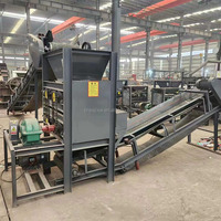 Machine à aplatir les bouteilles en plastique Presse à comprimés automatique pour petits bidons d'huile verticaux