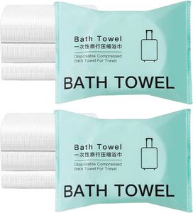 Serviette de Bain Compressée Jetable de Voyage Épaisse, Portable pour Hôtel, Super Absorbante, Non Pelucheuse, Format Pièce de Monnaie - Product Image 4