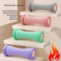 Masajeador de fascia plantar de elastómero termoplástico para yoga, relajación muscular, entrenador de arco plantar, ejercicio físico, en caja