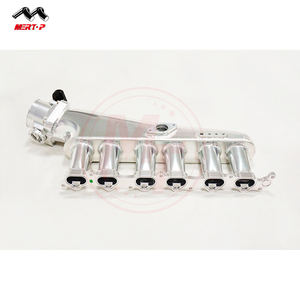MERTOP RACING Su pra 2JZ 2JZ-GTE moteur 90mm boîtier papillon et 6 injecteur billet collecteur d'admission <span class=keywords><strong>kit</strong></span> - Product Image 3