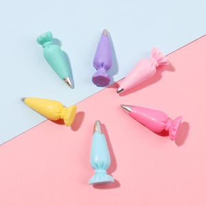 Offre Spéciale Mat Effet Coloré 3d Simulation Crème Colle Glaçage Pâtisserie Sac Conception Résine Charmes pour Porte-clés - Product Image 2