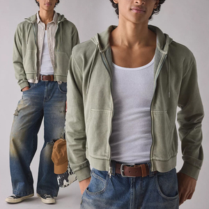 เสื้อฮู้ดดี้ Kingsen คุณภาพสูง ปักลายเรียบง่าย สไตล์ลำลอง ซิปหน้า มีเชือกผูก ปรับได้ น้ำหนักมาก ใส่ได้ทั้งชายและหญิง ผลิตจากผ้าฝ้าย 100% เป็นมิตรต่อสิ่งแวดล้อม - Product Image 1