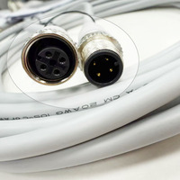 Adaptateur de câble à 4 broches M12 à code A, conducteur en cuivre, isolation PVC, pour camion électrique, usage industriel, Nanxuan 5m
