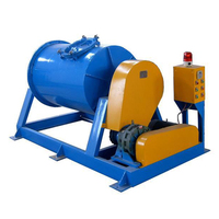Broyeur à billes horizontal en acier inoxydable, équipement de broyage de laboratoire et industriel pour peinture, encre, matières premières chimiques