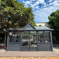 Aluminium-Französische Außentüren Eingangstüren mit Glas Bogenförmige Tür Fiberglas-Fliegengitter Wärmedämmung für Villa Garten Innenbereich