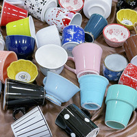 Tasses à thé en céramique de haute qualité, verres à vin, tasses à café - Styles variés, design coréen, pour anniversaires, remises de diplômes, réunions