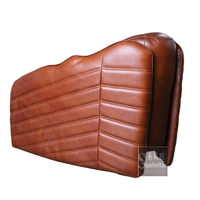 Fourniture d'usine Sunbellar chaise de loisirs en cuir marron vintage de luxe chaise de canapé simple chaise de salon salle d'attente chaise longue
