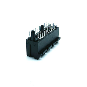 ขั้วต่อแบบตัวเมีย Amphenol 36 ขา PCI Express <span class=keywords><strong>TM</strong></span> ชุบทอง 0.039 นิ้ว (1.00 มม.) สีดำ 10018784-10200TLF ขั้วต่อแบบ Card Edge - Product Image 4
