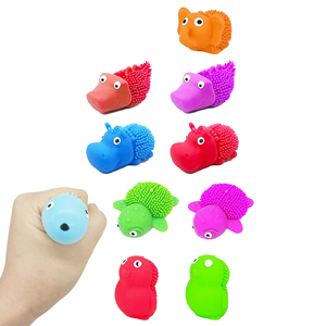 Jouet souple unisexe en TPR en forme d'animal à presser, jouet anti-stress en TPR en forme de petit animal, jouet de décompression - Product Image 1