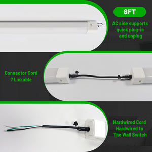 Bán buôn 8ft <span class=keywords><strong>Led</strong></span> Công Nghiệp ánh sáng 60W 50W 40W <span class=keywords><strong>LED</strong></span> tri-proof ánh sáng 3cct 135lm/W Dimmable hơi chặt chẽ lịch thi đấu - Product Image 2