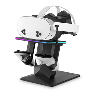 Dock de charge support VR pour accessoires <span class=keywords><strong>Oculus</strong></span> Quest 3s casque VR et contrôleurs tactiles support d'affichage support vertical RVB - Product Image 1