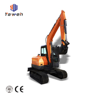 YAWEH-miniexcavadoras de brazo, mini martillo hidráulico de 0,8 toneladas, alta calidad, precio de fábrica