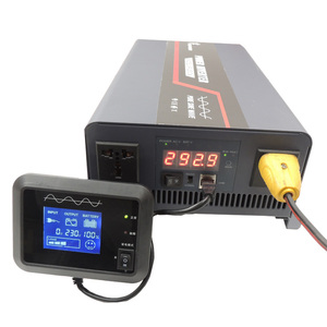 CE ROHS 3000W 12V 24V 48V AC 110V 220V Single Phase Pure Sine Wave with LCD Display - Product Image 1