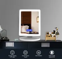 Smart LED Makeup Mirror with Bluetooth, Hair Salon