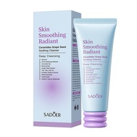 Nettoyant visage au céramide SADOER - Savon nettoyant en profondeur aux pépins de raisin