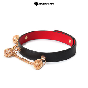Collier ras-de-cou avec pendentif cloche, jouets sexuels SM, BDSM pour adultes, traction alternative, collier ras-de-cou pour adultes - Product Image 4