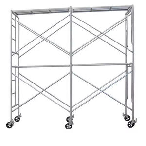 Échelle de chantier métallique en promotion pour cadre en acier, échelle à marches, échafaudage de maçon, échelle en acier métallique, échafaudage à cadre - Product Image 1