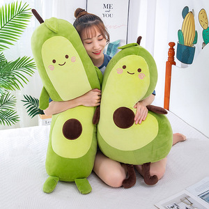 EZBABY Avocado Shaped <strong>Large</strong> <strong>Plush</strong> Keychain Soft Cute PP Cotton Long Pillow Leg Hugging Sleeping Position Washed Super Soft <strong>Plush</strong> - Product Image 5