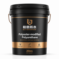 Peinture imperméable chinoise en polyuréthane modifié au polyester, haute élasticité, écologique, pour usage extérieur (entrepôts, parcs)