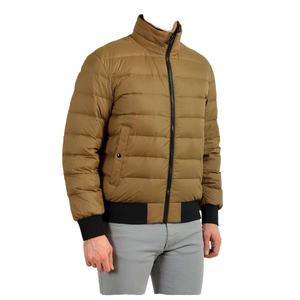 Stock Customizable Casual <b>Winter</b> Men's Motorcycle Coats Rib Hem Cuff Detachable Hood <b>Waterproof</b> Windproof Reversible Plain Dyed - Product Image 1