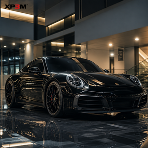 XP3M Santorini <b>Black</b> OEM Gloss TPU Color PPF Car <b>Wrap</b> Vinyl 7.5 Mil Self Healing Anti Scratch Anti Yellowing Air Release Channel - Product Image 6