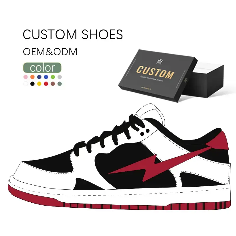 Oem Custom Summer Fashion Mens Designer Shoes Sports Sneakers Men's Casual Walking Style Shoes Custom Men Shoes