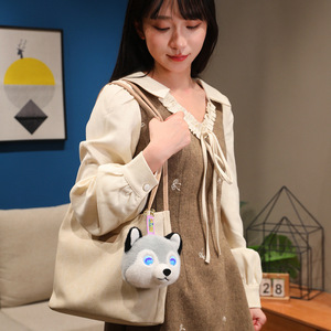 Porte-clés en peluche Husky intelligent IA pour l'apprentissage précoce et l'éducation - Product Image 3