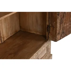 Armoire en teck 122x51x216 pièce unique naturelle - Product Image 1