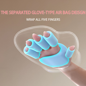 Transfronterizo personalizado nuevo masajeador de mano airbag compresa caliente descompresión masajeador dedo acupuntura cuidado de la presión - Product Image 5