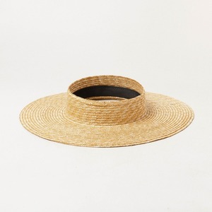 Hawaii mở đầu không có đầu crownless rơm lúa mì tự nhiên có thể điều chỉnh rơm Sun hat sombreros hat - Product Image 2