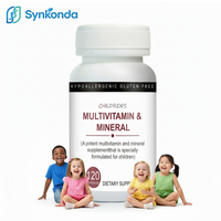 Capsules multivitaminées pour enfants OEM, coenzyme Q10 pour la croissance des enfants, vitamines et minéraux pour le développement des enfants, complément facile à avaler