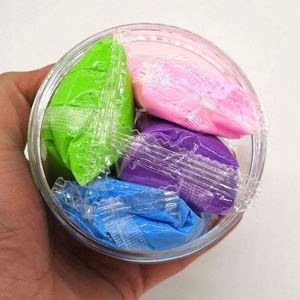 TOYSRUNNER OEM Custom Eco-Friendly Playdough <b>Slime</b> DIY Kit Super Light Clay Fluffy Soft Mud Plastic 100ml for Kids 6+ Stress - Product Image 5