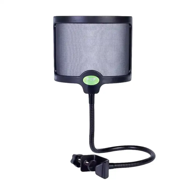 MSA050 Yinyu Professional Metal Pop Filter with U-Shape Design for Studio Vocal Recording and Podcasting