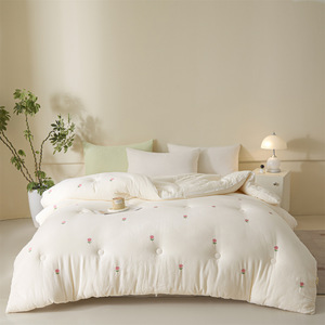 Piumino Morbido in Cotone Personalizzato OEM ODM con Ricamo Cartoon, <span class=keywords><strong>Trapunta</strong></span> per Tutte le Stagioni, Etichetta Privata, <span class=keywords><strong>Trapunta</strong></span> Primavera-Autunno per Camera da Letto - Product Image 2