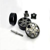 Boîtier de moteur BLDC personnalisé 3520/3115, cloche de rotor en aluminium, support de stator, arbre de moteur
