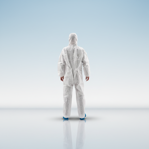 Junlong Traje de protección de cuerpo completo transpirable desechable HAZMAT ropa de trabajo química para pintores - Product Image 2