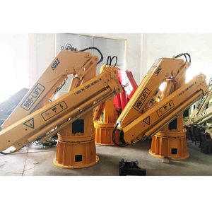 Grúa de yate <span class=keywords><strong>costa</strong></span> afuera de las barcazas de carga pequeñas de 8 toneladas en venta - Product Image 2