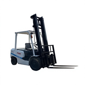 Chariots élévateurs TCM d'occasion 3 et 7 tonnes, en bon état de fonctionnement, origine Japon, vente de matériel d'occasion, mât 3 étages, déplacement latéral, HELI KOMATSU Diesel - Product Image 1