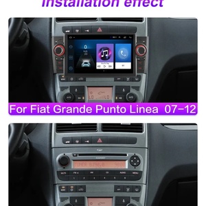 Reproductor Multimedia de Audio para Auto con Android 11, 4 Núcleos, DVD, Radio, Video, Sistema de Navegación Estéreo para Fiat Linea 2007-2012 - Product Image 2