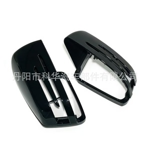 Cubiertas de espejo retrovisor compatibles en negro brillante para Mercedes Benz A B C E S CLA GLA GLK Juego completo - Product Image 4