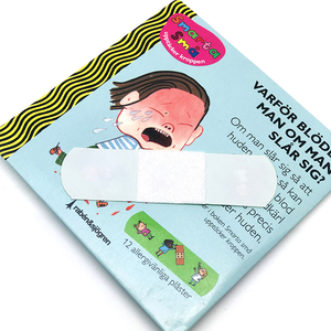Pansement élastique Long Win LWP-50, tissu non tissé personnalisé, PE imperméable, pansement médical, pansements <span class=keywords><strong>de</strong></span> premiers secours pour enfants et adultes, CE ISO - Product Image 3