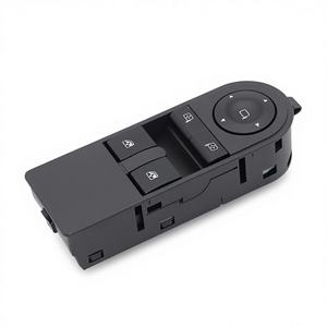 Interrupteur de lève-vitre électrique avant gauche pour Opel Astra Zafira, matériau ABS, état neuf, 13228879 - Product Image 3